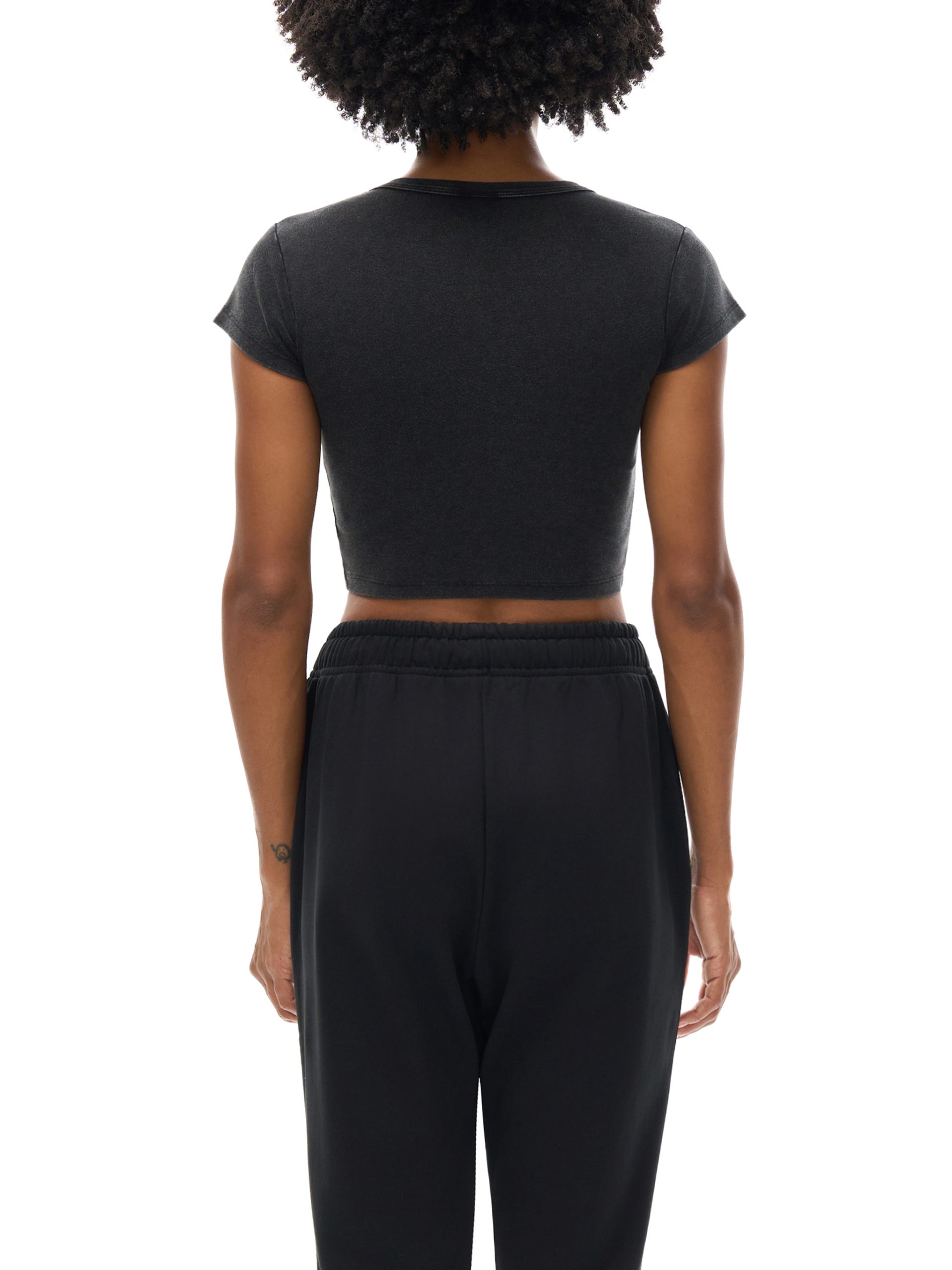 Snow Washed Crop Top - Image 7